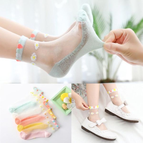 socks 5 pairs children's chrysanthemum glass for girls spring summer autumn thin short crystal baby, Pink;yellow
socks 5 pairs children's chrysanthemum glass for girls spring summer autumn thin short crystal baby, Pink;yellow