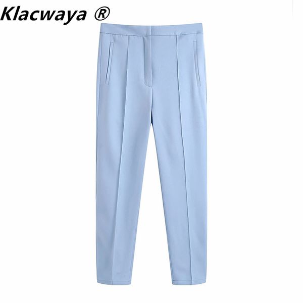 women chic fashion with seams side pockets skinny pants vintage high waist zipper fly female trousers mujer 210521, Black;white
women chic fashion with seams side pockets skinny pants vintage high waist zipper fly female trousers mujer 210521, Black;white