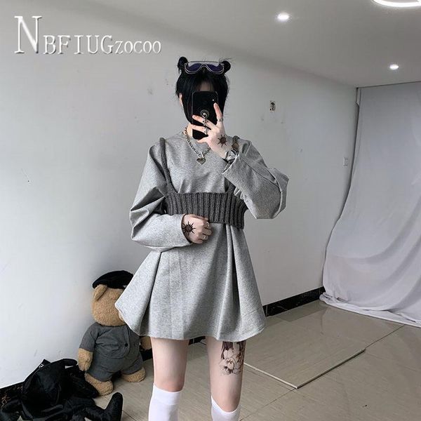 women's hoodies & sweatshirts 2021 korean grey color bf style loose long sleeve female, Black
women's hoodies & sweatshirts 2021 korean grey color bf style loose long sleeve female, Black