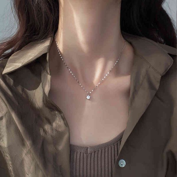 designer necklace fashion 925 sterling silver single diamond advanced simple shiny zircon pendant feminine clavicle chain party jewelry
designer necklace fashion 925 sterling silver single diamond advanced simple shiny zircon pendant feminine clavicle chain party jewelry
