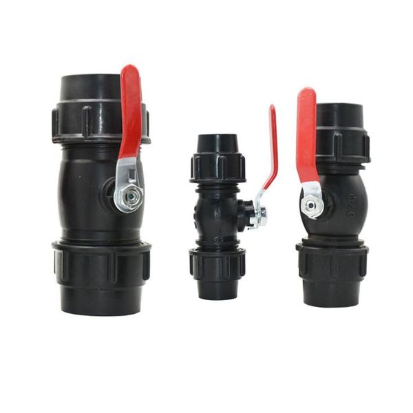 watering equipments 20/25/32/40/50/63mm plastic water pipe quick connector ball valve metal core pe tube 2 way fast connection accessories
watering equipments 20/25/32/40/50/63mm plastic water pipe quick connector ball valve metal core pe tube 2 way fast connection accessories