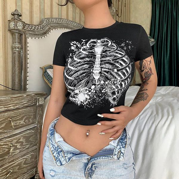 women's t-shirt fashion woman girls short sleeve o-neck print slim cotton tee high street summer clothes, White
women's t-shirt fashion woman girls short sleeve o-neck print slim cotton tee high street summer clothes, White