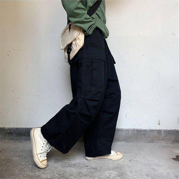women's pants & capris woman streetwear khaki cargo korean fashion wide leg trousers for female kpop oversize joggers bottoms, Black;white
women's pants & capris woman streetwear khaki cargo korean fashion wide leg trousers for female kpop oversize joggers bottoms, Black;white