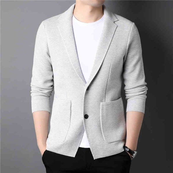 keldan thick collar men's wear, fashion casual sweater, double button knitted coat, brand clothing, novelty in autumn 2021, White;black
keldan thick collar men's wear, fashion casual sweater, double button knitted coat, brand clothing, novelty in autumn 2021, White;black