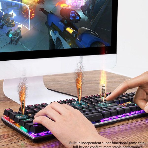 fv-q302 gaming keyboard wired mechanical keyboards with led backlight lapmanipulator luminous computer
fv-q302 gaming keyboard wired mechanical keyboards with led backlight lapmanipulator luminous computer