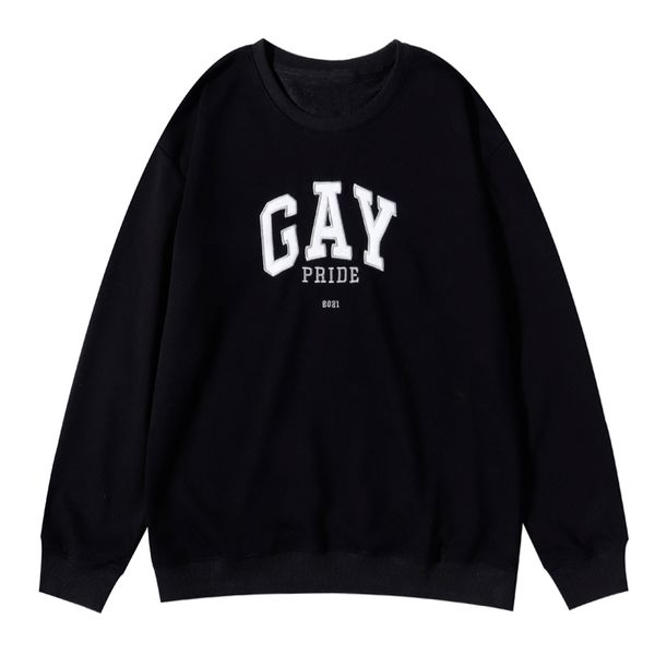 23ss new embroidery printing pride men's women's hoodies fashion casual luxury sweatshirts gay clothing popularity sweater, Black
23ss new embroidery printing pride men's women's hoodies fashion casual luxury sweatshirts gay clothing popularity sweater, Black