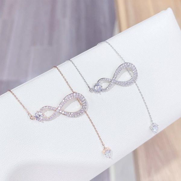 chains 2021 design exquisite women simple geometric necklace 585 rose gold elegant zircon jewelry brincos, Silver
chains 2021 design exquisite women simple geometric necklace 585 rose gold elegant zircon jewelry brincos, Silver