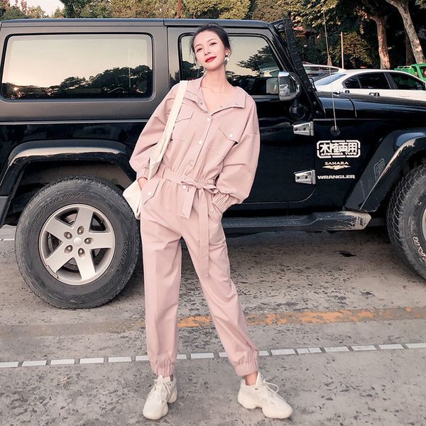 women's jumpsuits & rompers overalls spring and autumn fashion clothes loosed weight with hoodie work pants, Black;white
women's jumpsuits & rompers overalls spring and autumn fashion clothes loosed weight with hoodie work pants, Black;white