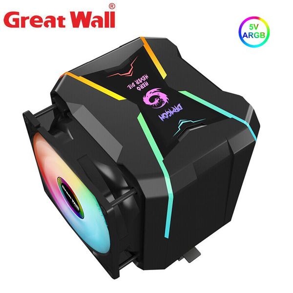great wall pc cooler rgb 4 heat pipes copper cpu 90mm fan 5v/3pin sync computer cooling for lga 1150 1200 775 am4 am3 fans & coolings
great wall pc cooler rgb 4 heat pipes copper cpu 90mm fan 5v/3pin sync computer cooling for lga 1150 1200 775 am4 am3 fans & coolings