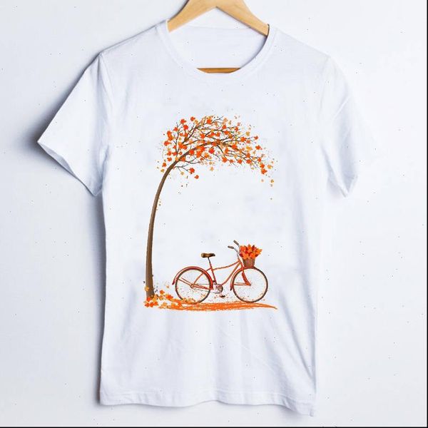 women t shirt tees print graphic autumn leaf short sleeve ladies 90s cute clothes lady clothing female womens, White
women t shirt tees print graphic autumn leaf short sleeve ladies 90s cute clothes lady clothing female womens, White