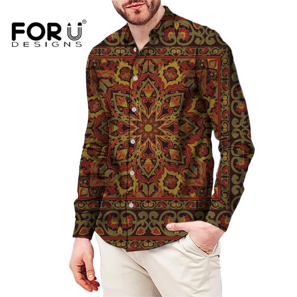 men's casual shirts forudesigns retro persian mandala style dress shirt long sleeves button turn down collar clothes male top, White;black
men's casual shirts forudesigns retro persian mandala style dress shirt long sleeves button turn down collar clothes male top, White;black