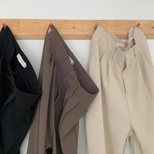 women's pants & capris women spring summer straight wide leg elegant office lady casual trousers length 156-166cm, Black;white
women's pants & capris women spring summer straight wide leg elegant office lady casual trousers length 156-166cm, Black;white
