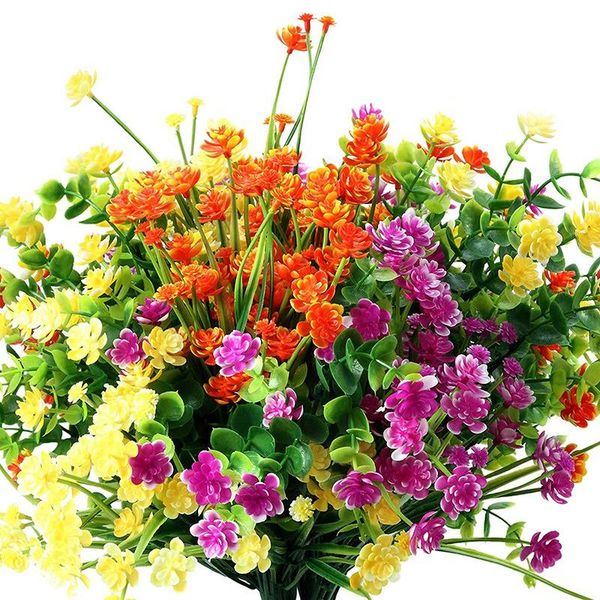 novelty items 12 pieces artificial flowers 6 types outdoor uv resistant shrubs plants for hanging planter home wedding porch window
novelty items 12 pieces artificial flowers 6 types outdoor uv resistant shrubs plants for hanging planter home wedding porch window