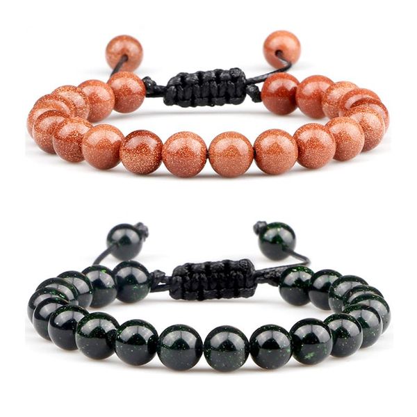 beaded, strands 8mm handmade natural stone adjustable beads bracelets braided string bangle for women men friend gifts stretch jewelry, Black
beaded, strands 8mm handmade natural stone adjustable beads bracelets braided string bangle for women men friend gifts stretch jewelry, Black