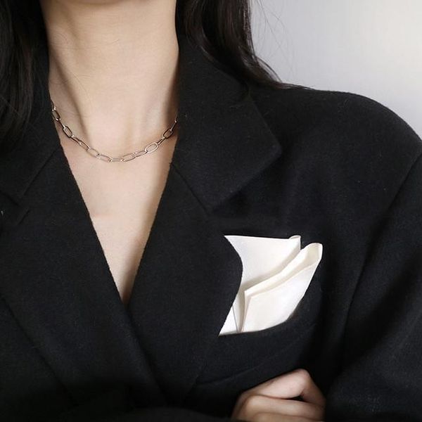 pendant necklaces 925 silver color for women chain gold sliver necklace clavicle choker collar thin
pendant necklaces 925 silver color for women chain gold sliver necklace clavicle choker collar thin