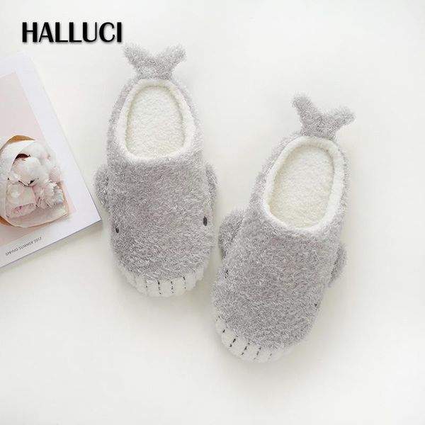 autumn kawaii whale home slippers for women winter keep warm bedroom non-slip plush shoes soft flat slides, Black
autumn kawaii whale home slippers for women winter keep warm bedroom non-slip plush shoes soft flat slides, Black