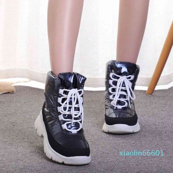 waterproof womens snow boots keep warm lace up ankle boots for women non slip casual short tube women winter 2022, Black
waterproof womens snow boots keep warm lace up ankle boots for women non slip casual short tube women winter 2022, Black