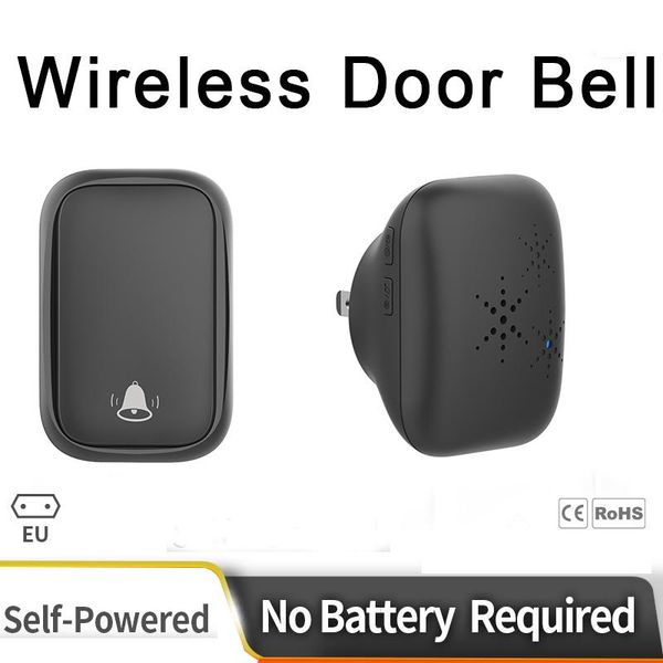 wireless doorbell waterproof self-powered smart door bell home no battery required cordless ring dong chime timbre calling eu us doorbells
wireless doorbell waterproof self-powered smart door bell home no battery required cordless ring dong chime timbre calling eu us doorbells