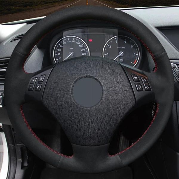 steering wheel covers car products diy black soft suede leather car accessories cover for e90 e91(touring) 320d 325i 335i x1 e84
steering wheel covers car products diy black soft suede leather car accessories cover for e90 e91(touring) 320d 325i 335i x1 e84