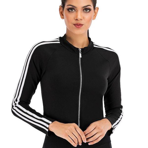 yoga outfits fitness t-shirt workout sports wear for women zipper long sleeve gym crop solid breathable running shirt, White;red
yoga outfits fitness t-shirt workout sports wear for women zipper long sleeve gym crop solid breathable running shirt, White;red