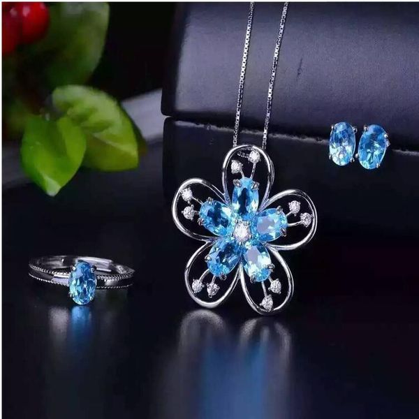 bracelet, earrings & necklace jewelry set natural z real 925 sterling silver 1pc pendant,1pc ring,2pcs earrrings, Black
bracelet, earrings & necklace jewelry set natural z real 925 sterling silver 1pc pendant,1pc ring,2pcs earrrings, Black