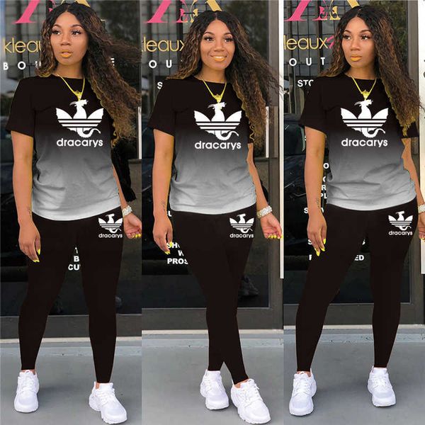 tracksuits women 2 pieces sets short sleeve o-neck pullover trousers sportswear sports suit female clothes spring 2021 new, White
tracksuits women 2 pieces sets short sleeve o-neck pullover trousers sportswear sports suit female clothes spring 2021 new, White