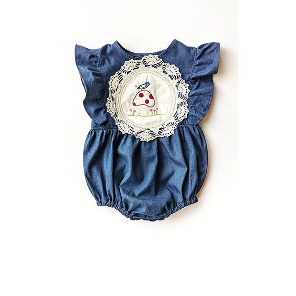 summer lovely baby girls boys rompers flowers print blue denim ruffles sleeveless jumpsuits
summer lovely baby girls boys rompers flowers print blue denim ruffles sleeveless jumpsuits
