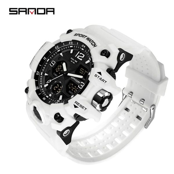 wristwatches sanda brand sports men's watches military quartz watch man waterproof wristwatch for men g style clock relogios masculino, Slivery;brown
wristwatches sanda brand sports men's watches military quartz watch man waterproof wristwatch for men g style clock relogios masculino, Slivery;brown