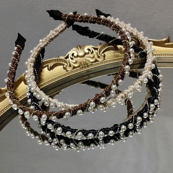 hair clips & barrettes trendy pearl textured hoop pleated compression headband elegant simple headdress, Golden;silver
hair clips & barrettes trendy pearl textured hoop pleated compression headband elegant simple headdress, Golden;silver
