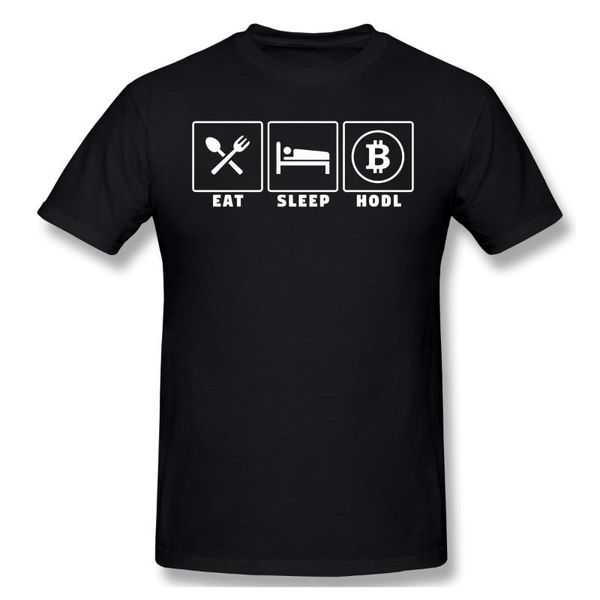 men's t-shirts eat sleep hodlt-shirt men 100% cotton short summer sleeve casual tshirt loose, White;black
men's t-shirts eat sleep hodlt-shirt men 100% cotton short summer sleeve casual tshirt loose, White;black