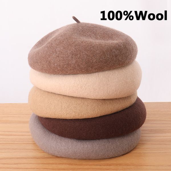 17 colors autumn winter hat wool thick berets french artist beret women painter hat girls berets female warm cap beanies, Blue;gray
17 colors autumn winter hat wool thick berets french artist beret women painter hat girls berets female warm cap beanies, Blue;gray