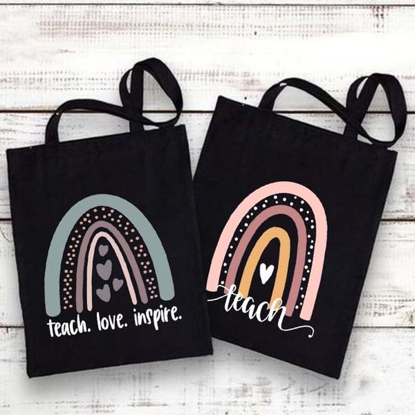 evening bags rainbow teacher print women shopping bag female canvas shoulder travel storage handbag reusable foldable eco tote gift
evening bags rainbow teacher print women shopping bag female canvas shoulder travel storage handbag reusable foldable eco tote gift