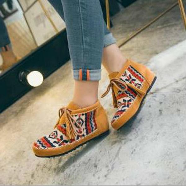 boots women ankle chaussure booties flats bohemia girls lace up autumn plus size warm shoes woman zapatos mujer sapato d1598, Black
boots women ankle chaussure booties flats bohemia girls lace up autumn plus size warm shoes woman zapatos mujer sapato d1598, Black