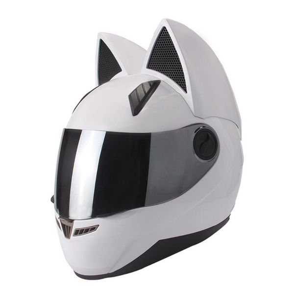 motorcycle helmet women cat full face casque moto casco capacete horns motorbike helmet, white helmets
motorcycle helmet women cat full face casque moto casco capacete horns motorbike helmet, white helmets
