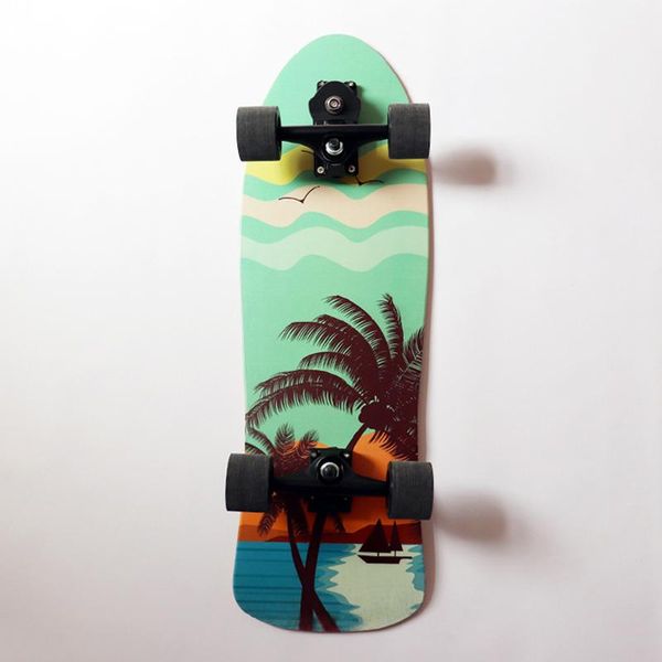 30'' surf skate board 7-tier maple deck cruiser surfskate complete ready to ride outdoor sport surfing sliding skateboards skatebo
30'' surf skate board 7-tier maple deck cruiser surfskate complete ready to ride outdoor sport surfing sliding skateboards skatebo