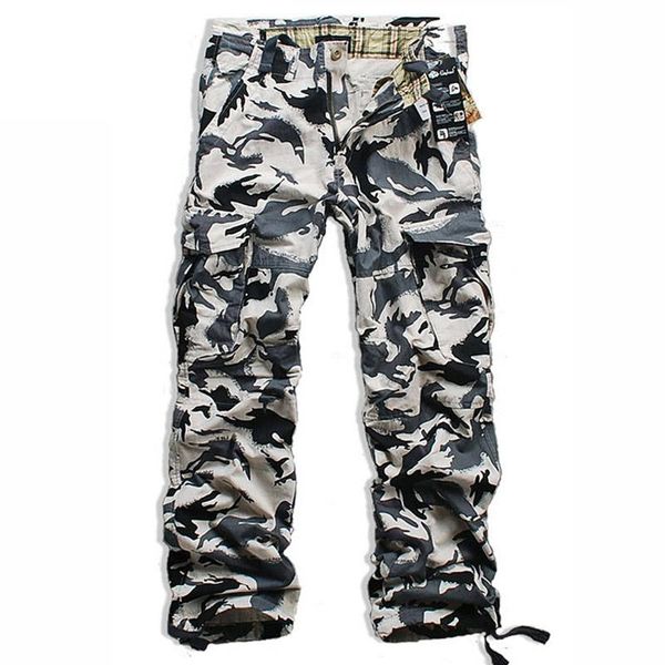men's pants mens plateau snow area military camouflage men cotton casual trousers multi-pocket cargo hip hop, Black
men's pants mens plateau snow area military camouflage men cotton casual trousers multi-pocket cargo hip hop, Black
