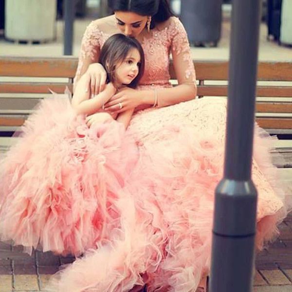 girl's dresses pretty pink flower girls long sleeves o neck birthday pageant gown first communion dress custom made, Red;yellow
girl's dresses pretty pink flower girls long sleeves o neck birthday pageant gown first communion dress custom made, Red;yellow