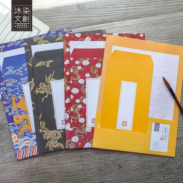 pcs/set 3 envelopes+6 letter papers ancient chinese emperor series envelope set stationery christmas gift packing bags
pcs/set 3 envelopes+6 letter papers ancient chinese emperor series envelope set stationery christmas gift packing bags