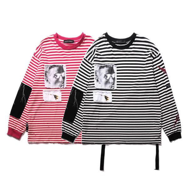 men's hoodies & sweatshirts camiseta manga longa listrada hip hop, homens, algodão, preta, padrão geométrico, moda urbana, mulheres, ha, Black
men's hoodies & sweatshirts camiseta manga longa listrada hip hop, homens, algodão, preta, padrão geométrico, moda urbana, mulheres, ha, Black