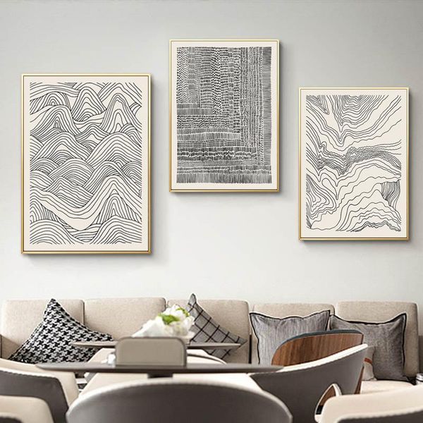 paintings nordic black and white canvas painting abstract lines distant mountains flowing water wall art picture for living room decor
paintings nordic black and white canvas painting abstract lines distant mountains flowing water wall art picture for living room decor