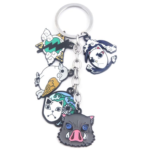 Demon Slayer Hashibira Inosuke Rengoku Kyoujurou Kamado Tanjirou Sabito Logo Cartoon Alloy Enamel Keychain Keyring Key Chains
Demon Slayer Hashibira Inosuke Rengoku Kyoujurou Kamado Tanjirou Sabito Logo Cartoon Alloy Enamel Keychain Keyring Key Chains