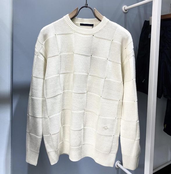 men's sweaters brand runway sweater tshirt men and women wool plaid knitted t-shirts loose style, White;black
men's sweaters brand runway sweater tshirt men and women wool plaid knitted t-shirts loose style, White;black