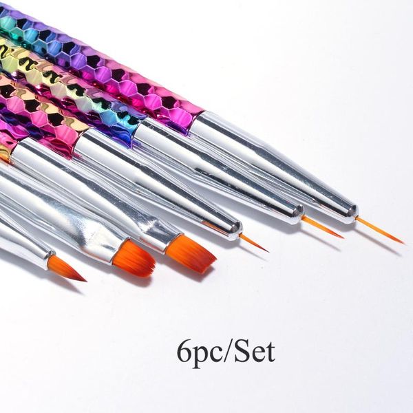 nail brushes 3/6pcs brush set art 3d tips manicure ultra-thin line acrylic uv gel extension builder polish painting carving, Yellow
nail brushes 3/6pcs brush set art 3d tips manicure ultra-thin line acrylic uv gel extension builder polish painting carving, Yellow