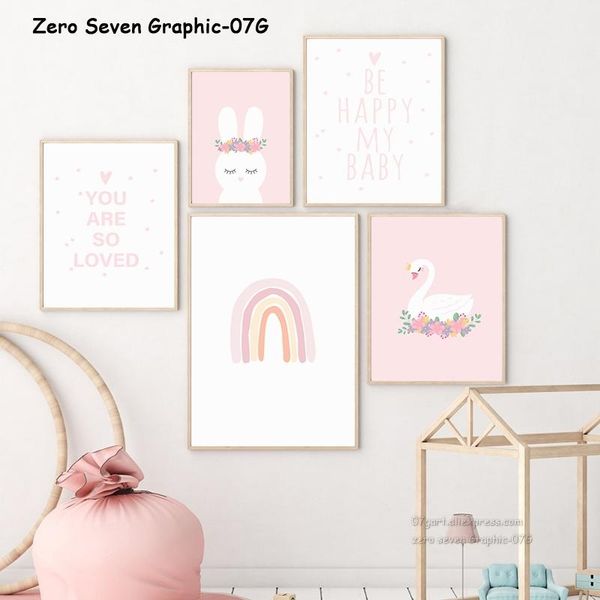 paintings canvas print picture nordic dreamy cartoon animal pink rainbow flower crown swan poster for baby girls room decoration
paintings canvas print picture nordic dreamy cartoon animal pink rainbow flower crown swan poster for baby girls room decoration