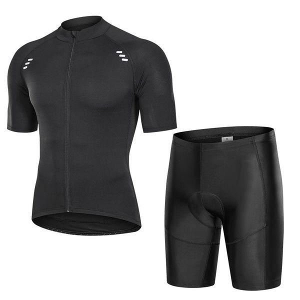 arrival black men's short sleeve cycling jersey with bib shorts bike clothing suit breathable quick dry racing sets, Black;blue
arrival black men's short sleeve cycling jersey with bib shorts bike clothing suit breathable quick dry racing sets, Black;blue