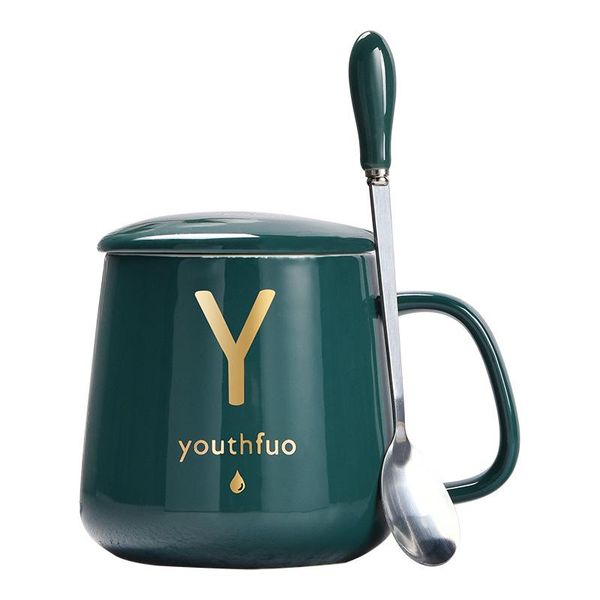 330ml mug with spoon ceramic fashion breakfast coffee cup men and women's personality creative simple fresh mugs
330ml mug with spoon ceramic fashion breakfast coffee cup men and women's personality creative simple fresh mugs