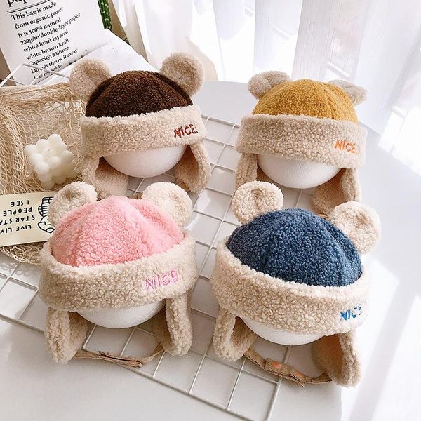 caps & hats autumn and winter children's toddler lei feng lamb velvet earmuffs 6m-3t baby warmth thick cute ear girl cap, Yellow
caps & hats autumn and winter children's toddler lei feng lamb velvet earmuffs 6m-3t baby warmth thick cute ear girl cap, Yellow