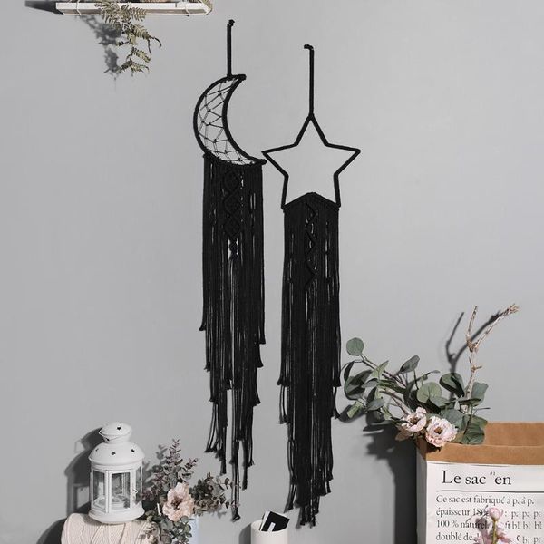 black moon star macrame dream catcher nordic christmas home decoration accessories boho wall decor kids baby room party decorative objects &
black moon star macrame dream catcher nordic christmas home decoration accessories boho wall decor kids baby room party decorative objects &