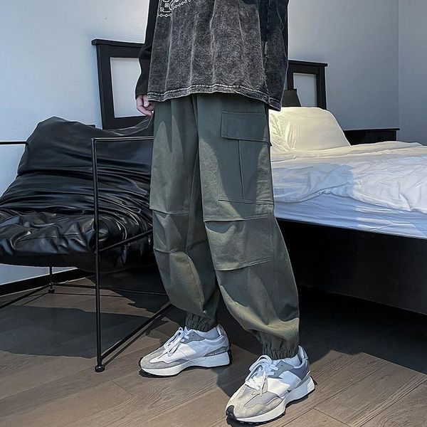 men's pants 2021 long autumn fashion loose straight black couple cool pure color rushed college tidal current
men's pants 2021 long autumn fashion loose straight black couple cool pure color rushed college tidal current