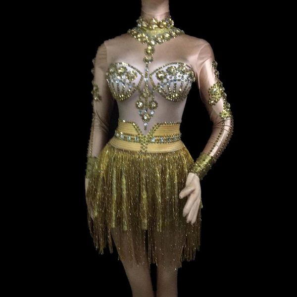 casual dresses women's dj singer dance long sleeves gogo costumes stage fringe sparkly gold rhinestones tassel costume, Black;gray
casual dresses women's dj singer dance long sleeves gogo costumes stage fringe sparkly gold rhinestones tassel costume, Black;gray